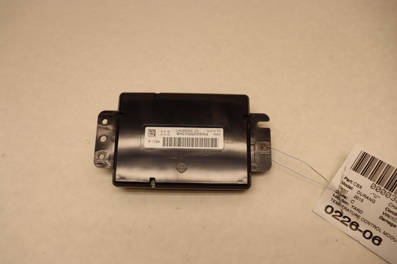 2015 DODGE DURANGO TEMPERATURE CLIMATE CONTROL MODULE UNIT OEM
