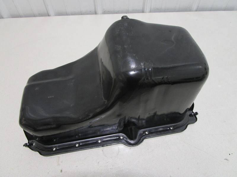 14244T 4.3 V6 Engine Oil Pan For Mercruiser 1 Piece Rear Main Seal 1985-96