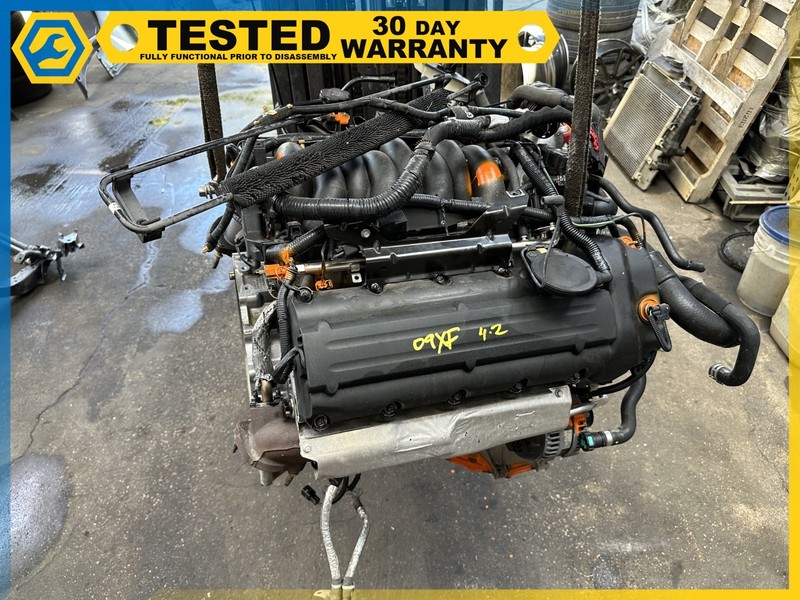 2009 Jaguar XF RWD 4.2L. V8 AJ34 ENGINE w/o supercharged VIN B 8 digit