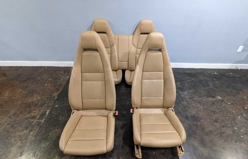 10-16 PANAMERA FRONT REAR SEAT SET OEM 4557-179