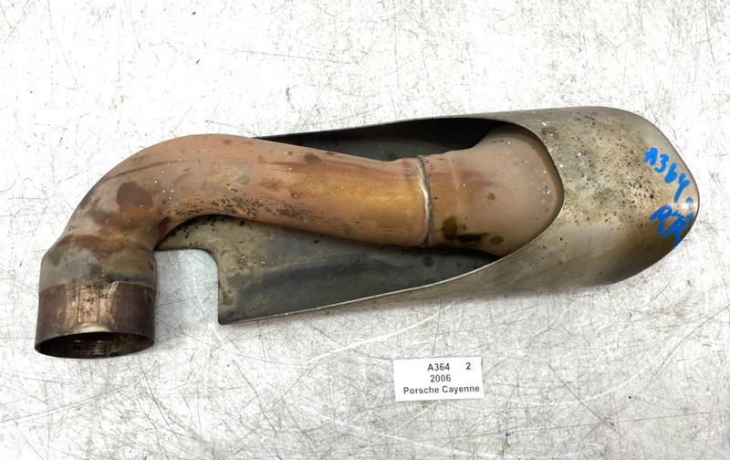 ✅ 03-06 OEM Porsche Cayenne 955 Rear Right Passenger Exhaust Muffler Tail Pipe