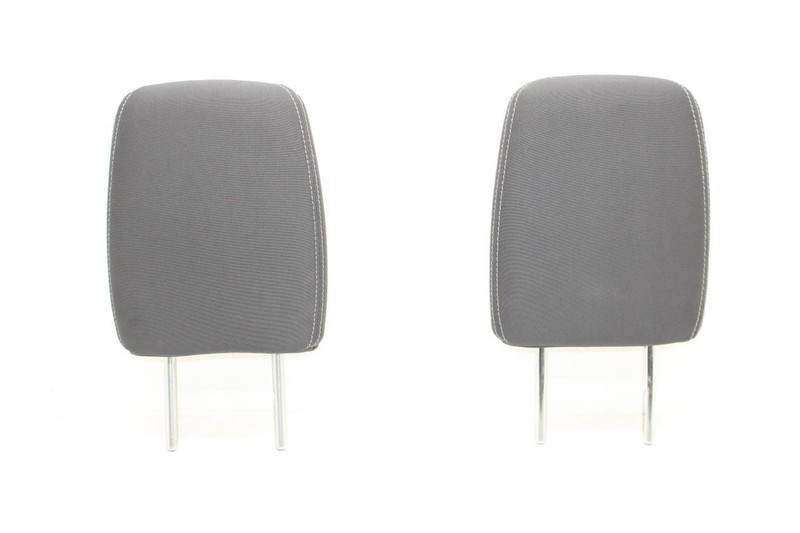 Pair of Left and Right Rear Black Cloth Headrests Fits 17-23 TITAN