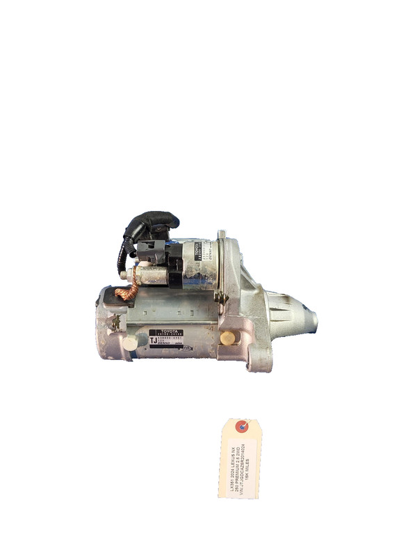 2022-2025 Lexus NX 250 Starter Motor 2.5L FWD 15k Miles OEM 28100-24140