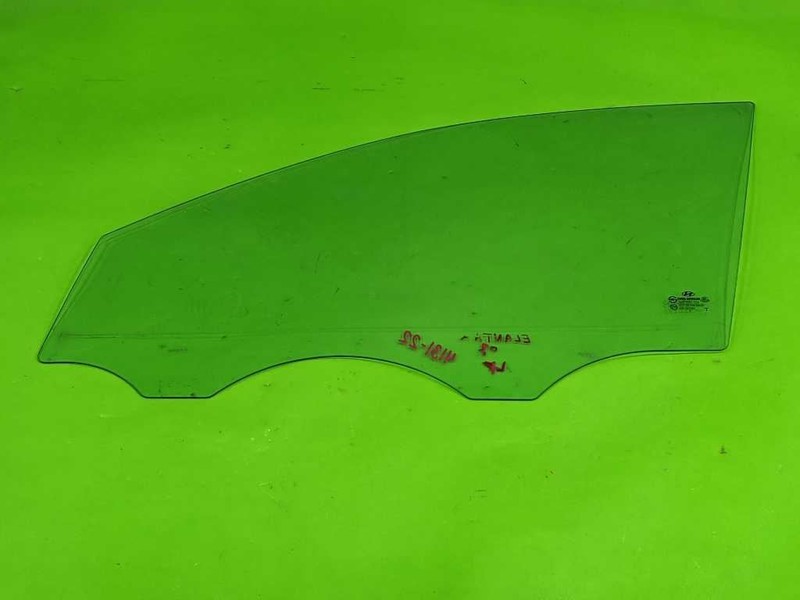 07-10 ELANTRA DRIVER LEFT FRONT WINDOW DOOR GLASS OEM 4131-22