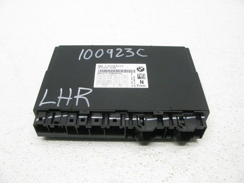 09-15 BMW F01 F02 740i 750Li POWER SEAT CONTROL MODULE LEFT OR RIGHT FRONT 1009L