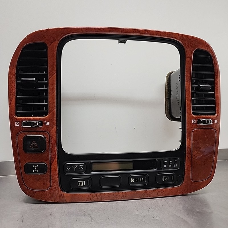 2001 2002 Lexus LX470 Upper Center Finish Wood Trim Panel 84010-60220 OEM