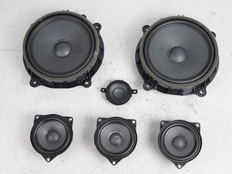 2017-2023 TESLA MODEL 3 SUBWOOFER SUB WOOFER SPEAKER SET OF 6 OEM 12k