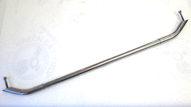 1988 Four Winns Boat Bow Hand Rail 34.5" Stainless Steel