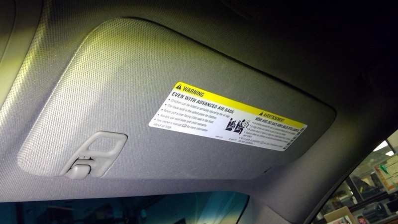 Passenger Right Sun Visor Fits 14-19 CTS 1714189