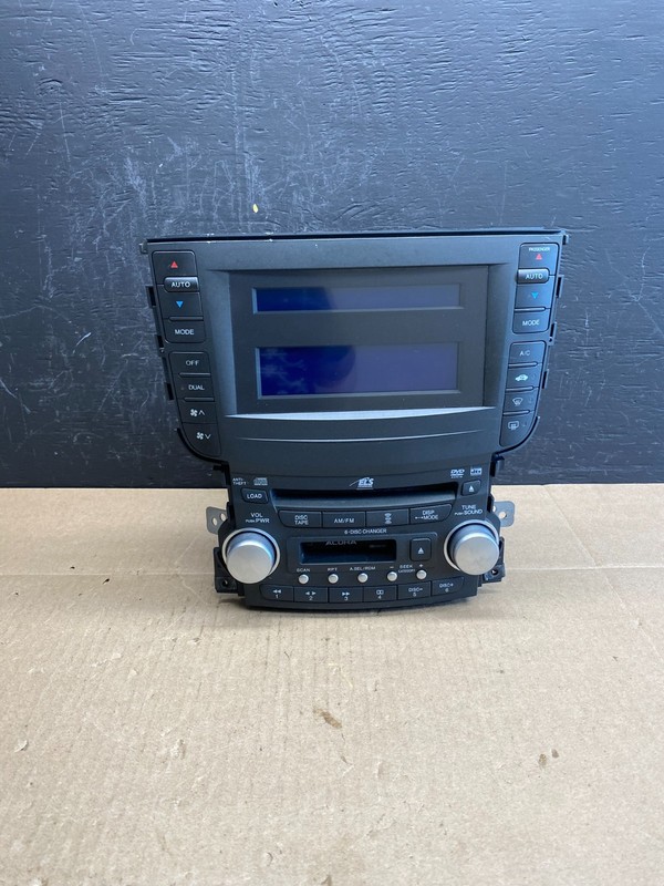 2004 2006 Acura TL CD Player Radio Climate Control OEM AC6282 DG