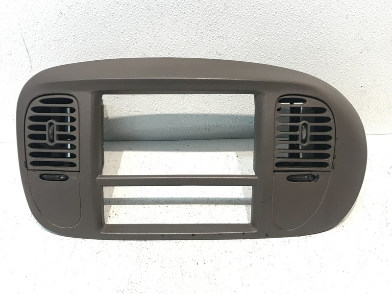 1998-2002 Ford Expedition Center Dash Panel Radio Trim Bezel OEM Brown
