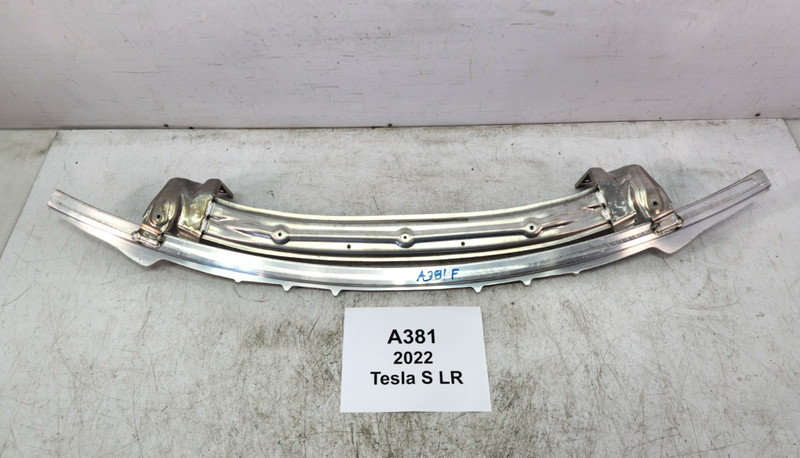 ✅ 21-25 OEM Tesla Model S Front Bumper Reinforcement Ankle Catcher Impact Bar
