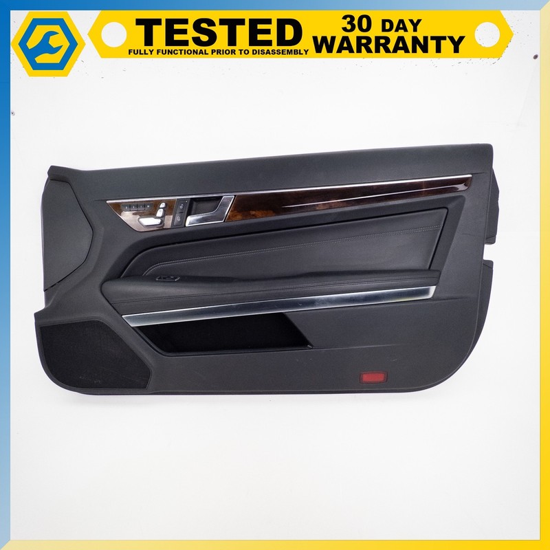 14-17 MERCEDES E350 E400 E550 COUPE FRONT RIGHT INTERIOR DOOR PANEL TRIM OEM