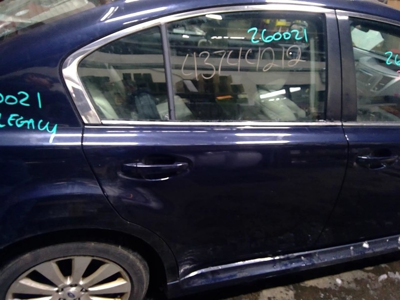 Passenger Rear Side Door Electric Sedan Fits 10-14 LEGACY 1742515