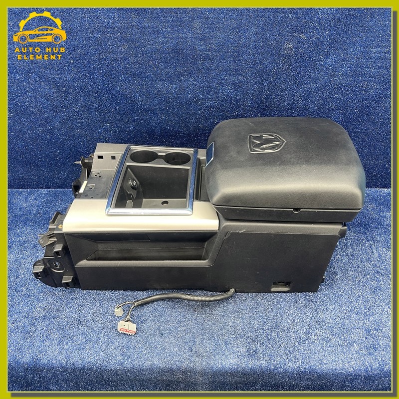 2013-2018 Dodge Ram 1500 Front Floor Center Console Assembly Black OEM