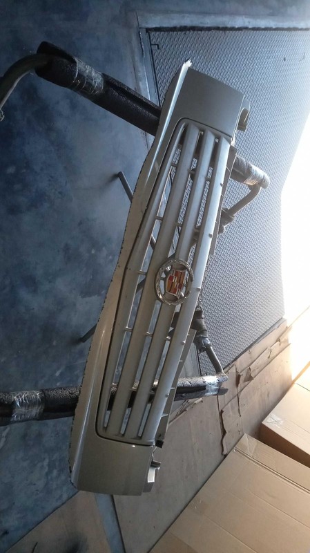 2007 Cadillac CTS Silver Front Grille OEM 19121108 4DR SED SLV 73K Miles