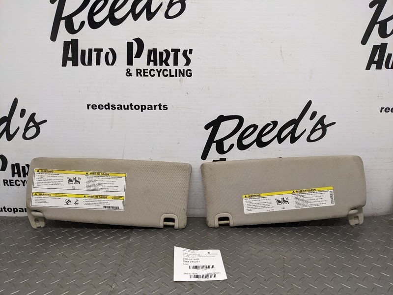 2014-2018 Jeep Cherokee Sun Visor Mirror Sunvisor Visors Grey 1171745