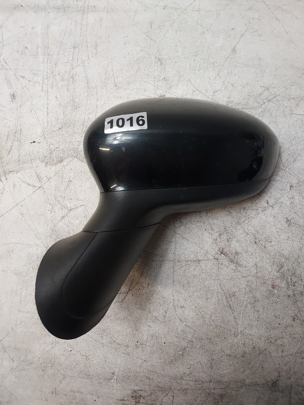 2012 - 2017 Fiat 500 Driver LH Side Powered Door Mirror w/ Blind Spot Black OEM