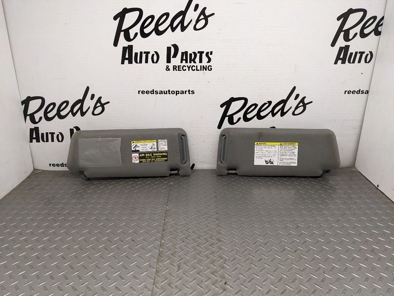 Driver & Passenger Sun Visors Crew Cab Vanity Mirror 05-11 15 TACOMA 116702