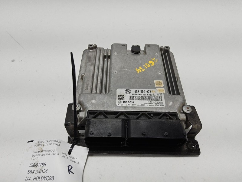 2013-2014 Volkswagen Passat Engine ECM Electronic Control Module 3.6L