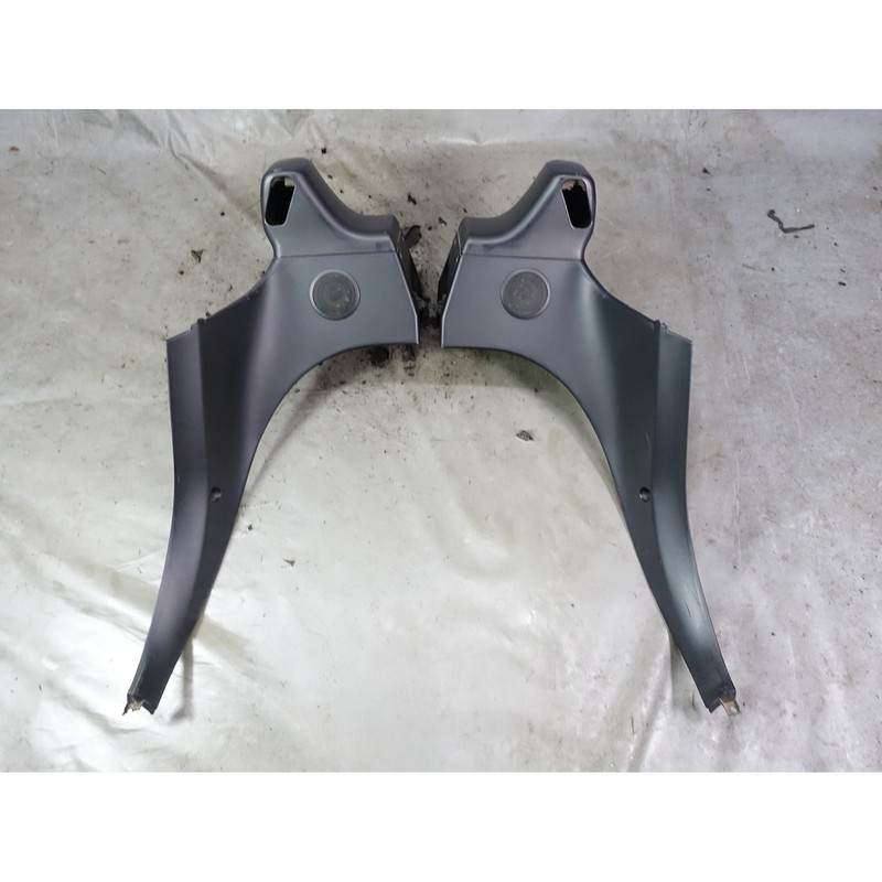 1996-1999 BMW Z3 Roadster Rear Lateral Interior Trim Panels Black w Speaker OEM
