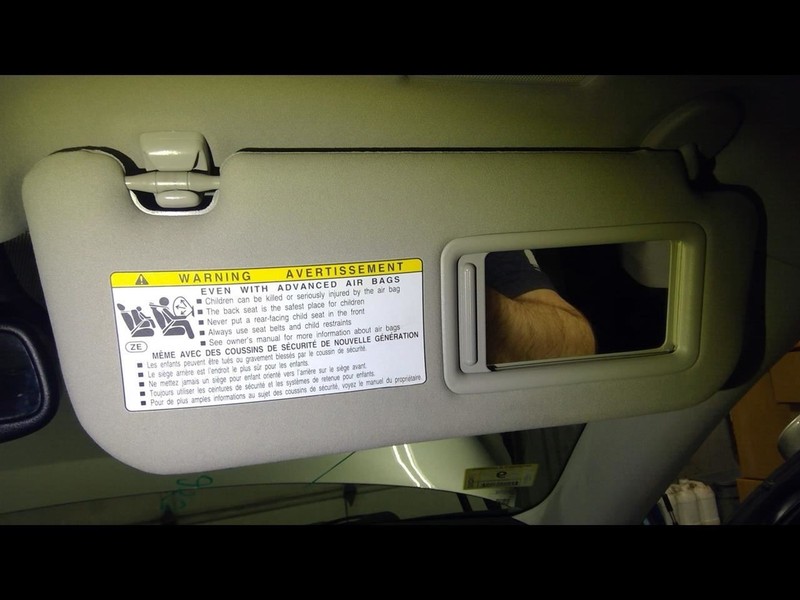 Passenger Sun Visor Illuminated Fits 14-19 LEXUS IS350 1558763