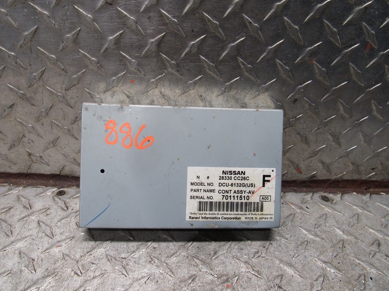 2007 NISSAN MURANO Info GPS Driver Assist CONTROL MODULE 28330-CC26C