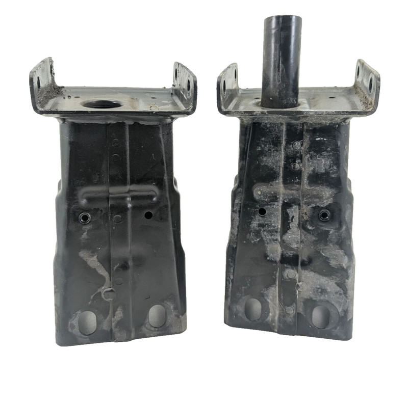 07-09 Mercedes W221 S450 S550 Front Crash Bar Crumple Supports Pair OEM