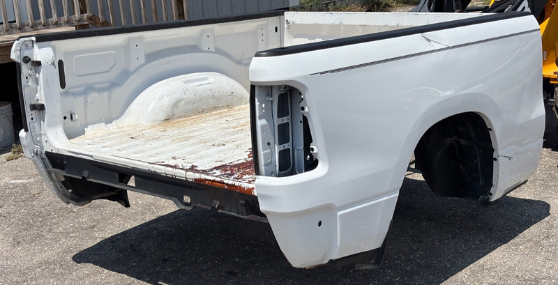 ✅ 2019-2025 RAM 1500 5th CREW CAB TRUCK LONG BED 6' 4" CARGO BOX SHELL WHITE PW7