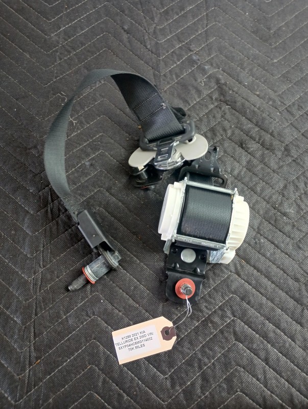 2020-2022 Kia Telluride 2nd Left Driver Rear Seat Belt Retractor 89810-S9500WK