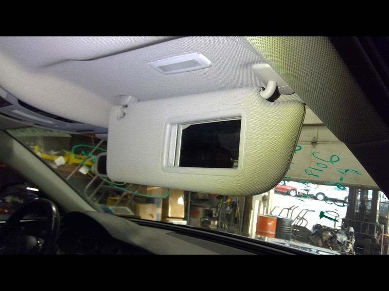 Passenger Right Sun Visor With Illumination Fits 16-18 AUDI A6 1509035