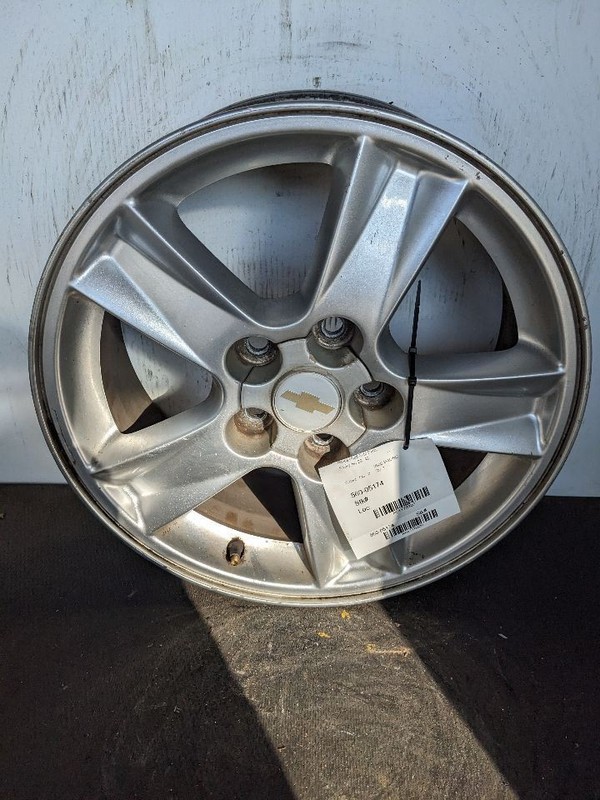 Wheel 16x6-1/2 Aluminum 5 Spoke Silver Opt PY0 Fits 04-06 MALIBU 1178936
