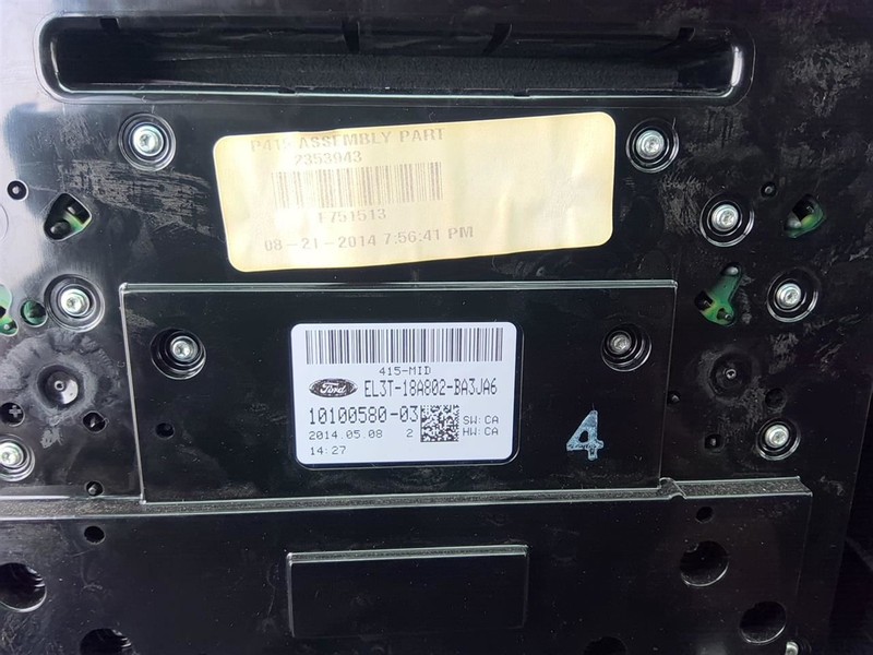 Audio Equipment Radio Control Panel XLT Fits 13-14 FORD F150 PICKUP 1726938