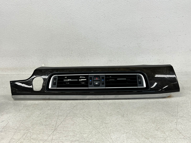 ⭐2011-2015 BMW 7-SERIES DASH CENTER AIR VENT GRILLE & HAZARD SWITCH OEM LOT2676