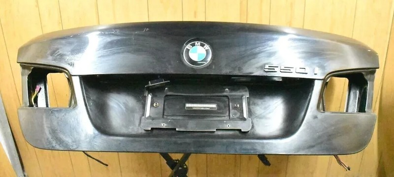 11-17 BMW F10 528I 535I 550I Trunk Lid Tailgate Black Sapphire OEM