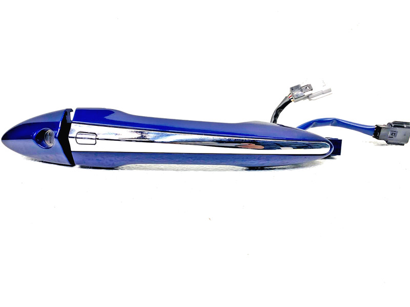 17-22 INFINITI Q60 COUPE FRONT LEFT PASS EXTERIOR DOOR HANDLE BLUE OEM A0.51