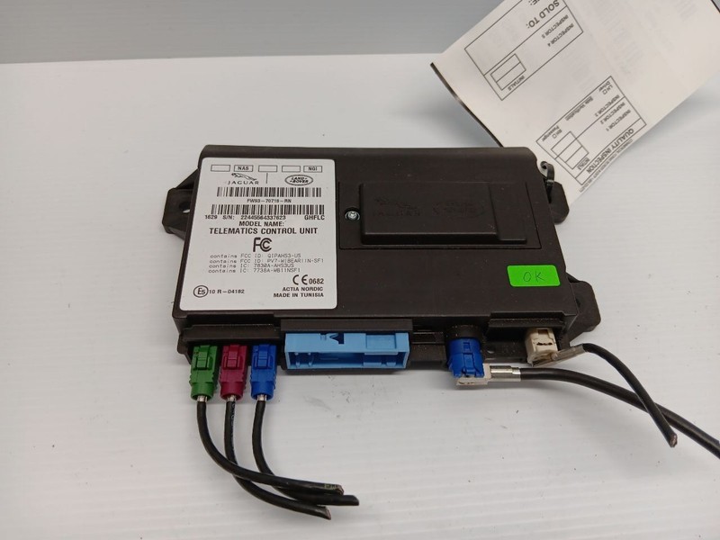 16-19 Jaguar XJ XJR XJL X351 3G Telematics Communication Module FW9370718RN OEM