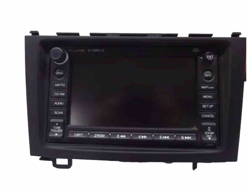2007-2009 Honda CRV Navigation Radio Receiver Display Screen OEM 07 08 09
