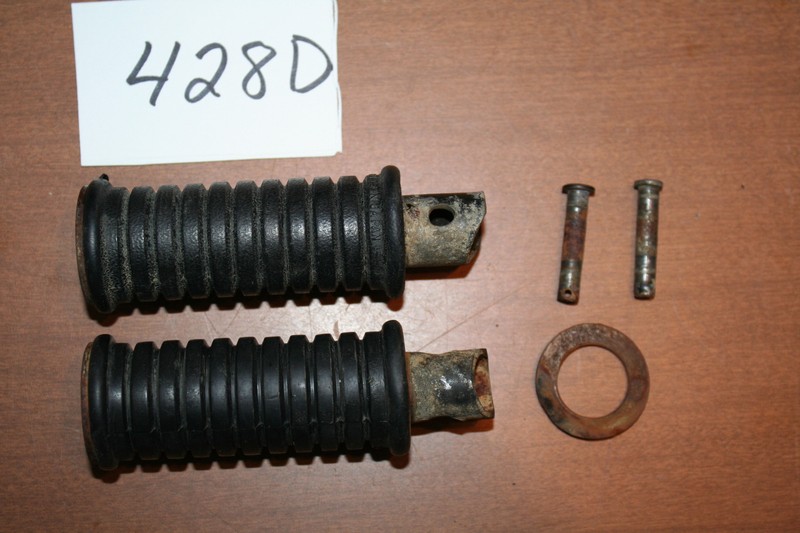1974 Suzuki TC 185 Foot Pegs Rear StepOEM 74 A