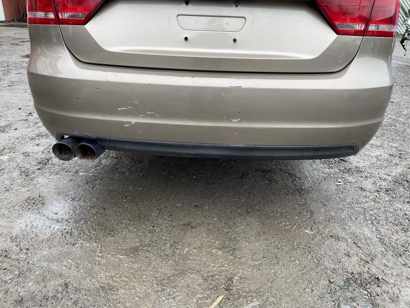 REAR BUMPER COVER TAN PC: 0N0N FITS 12-15 VOLKSWAGEN PASSAT 38426