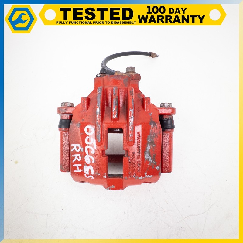 05-13 CHEVROLET CORVETTE C6 REAR RIGHT SIDE DISC BRAKE CALIPER RED OEM