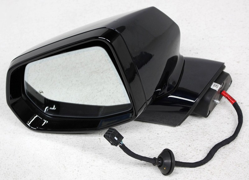 OEM Left Driver Side Mirror For Cadillac XT6 Luxury Dark Blue Moon Scratches
