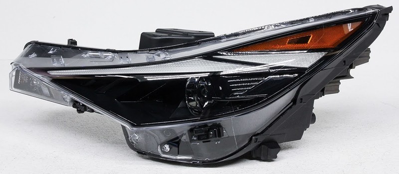 OEM Hyundai Elantra Left Driver Side Halogen Headlamp 92101-AA160 (Tab Missing)