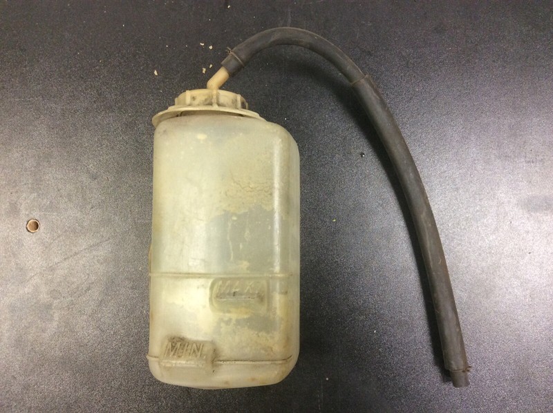 84-87 CRX DX, Civic Radiator Coolant Overflow Reservoir Bottle Reserve Tank Jar