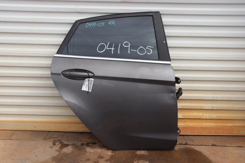 2013-2018 FORD FIESTA SEDAN REAR RIGHT SIDE DOOR SHELL PANEL GRAY OEM