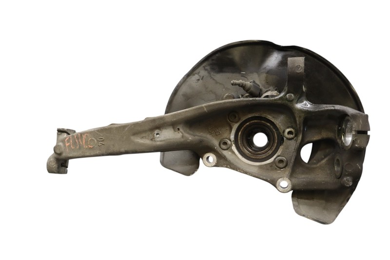 11-14 Audi D4 A8L Front Left Driver Side Spindle Knuckle Hub w/ Shield Oem