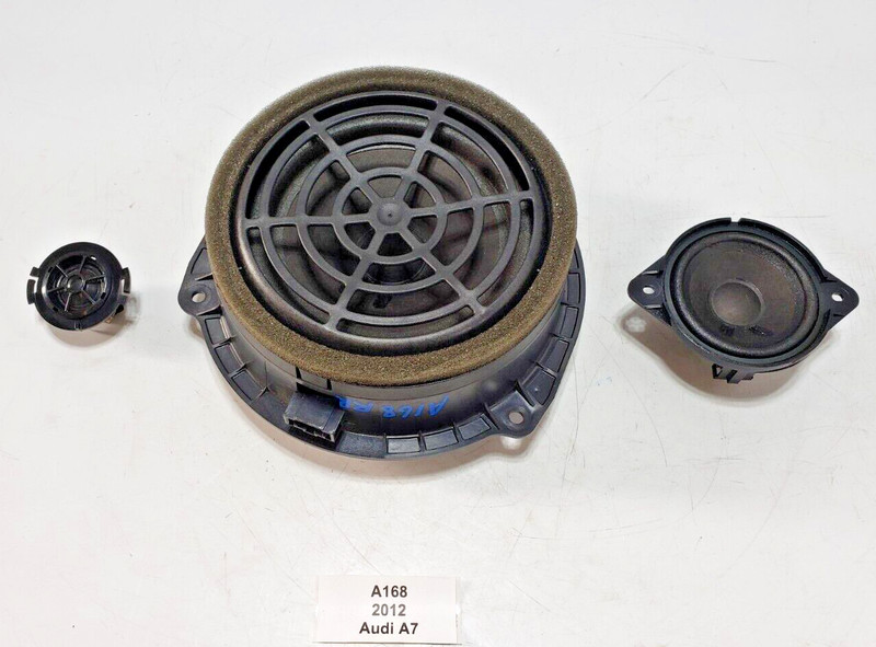 ✅ 12-18 OEM Audi A7 Rear Right Passenger Sound Speaker Tweeter Bose SET Of 3
