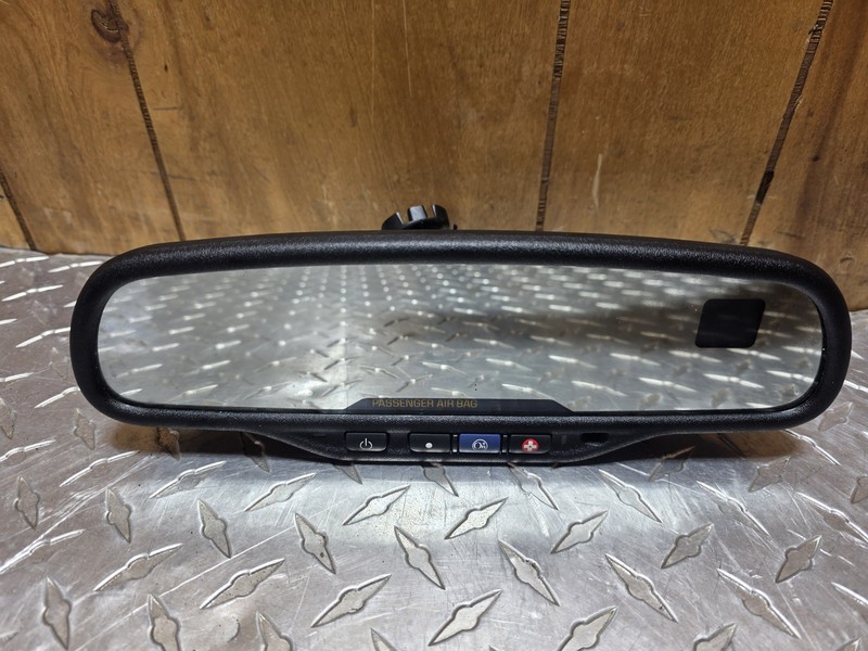 03-09 OEM GM GMC Chevy Silverado Sierra Rear View Mirror Compass Temp Auto Dim