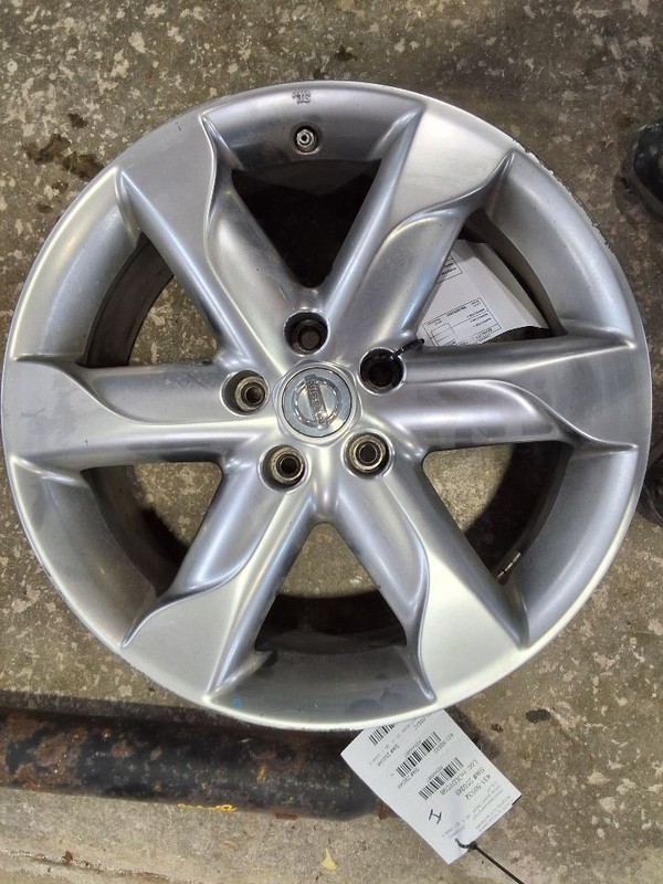 2010 Nissan Murano Wheel Rim 18x7-1/2 Alloy 6 Spoke Painted Bright Silver