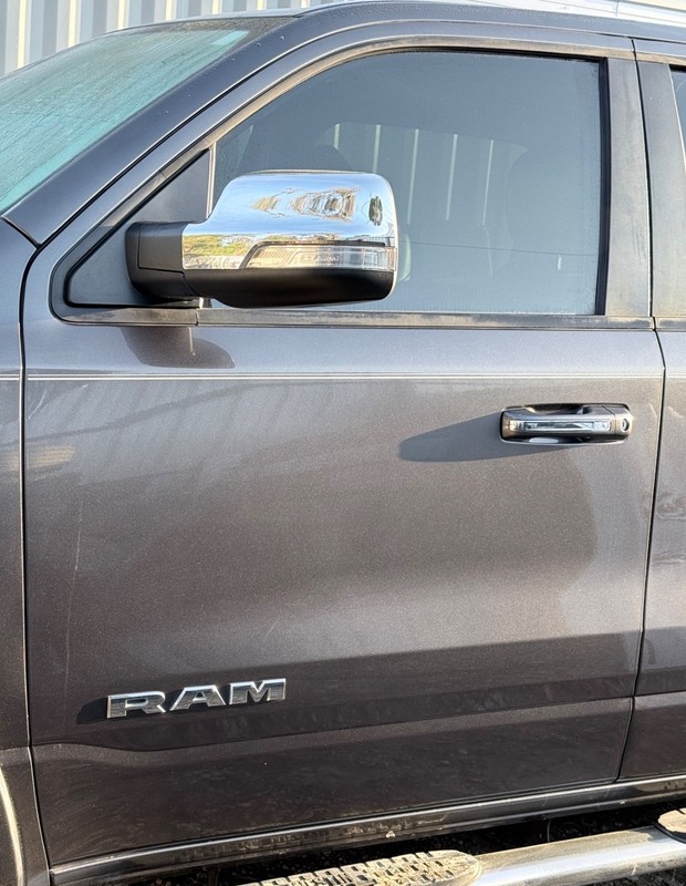 ✅ 2019-2026 RAM 1500 5th OEM COMPLETE DOOR FRONT LEFT Gray PAU DRIVER SIDE 67K